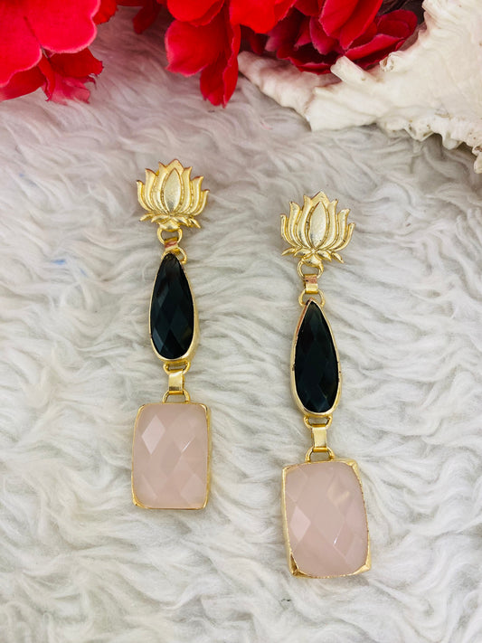 Drops of Lotus Earrings