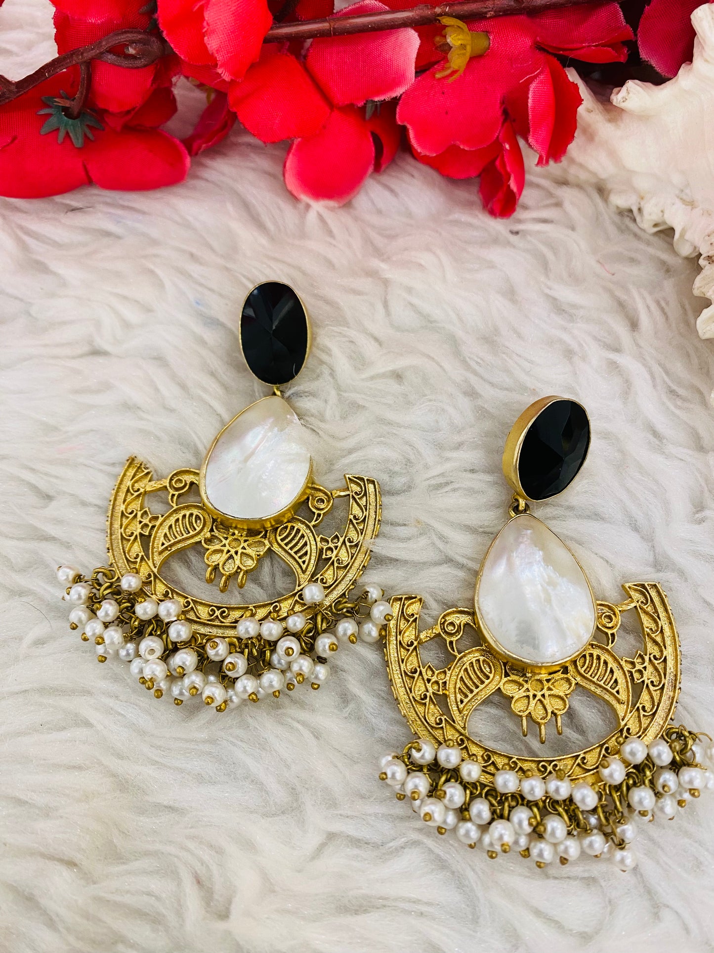 Nazneen MOP Earrings