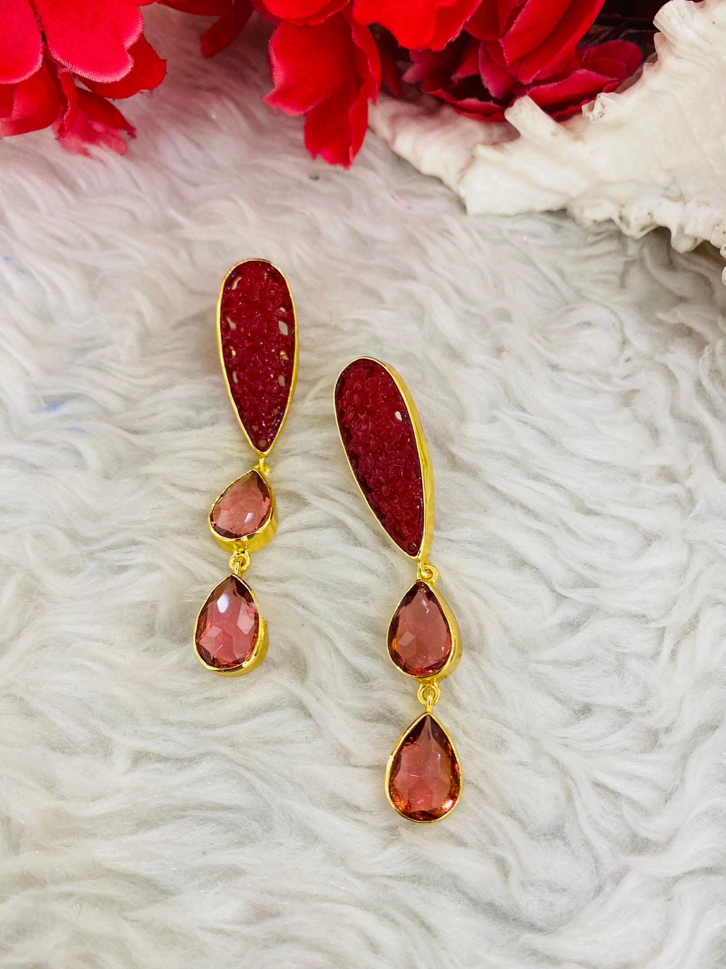 Inverted Drop Earrings