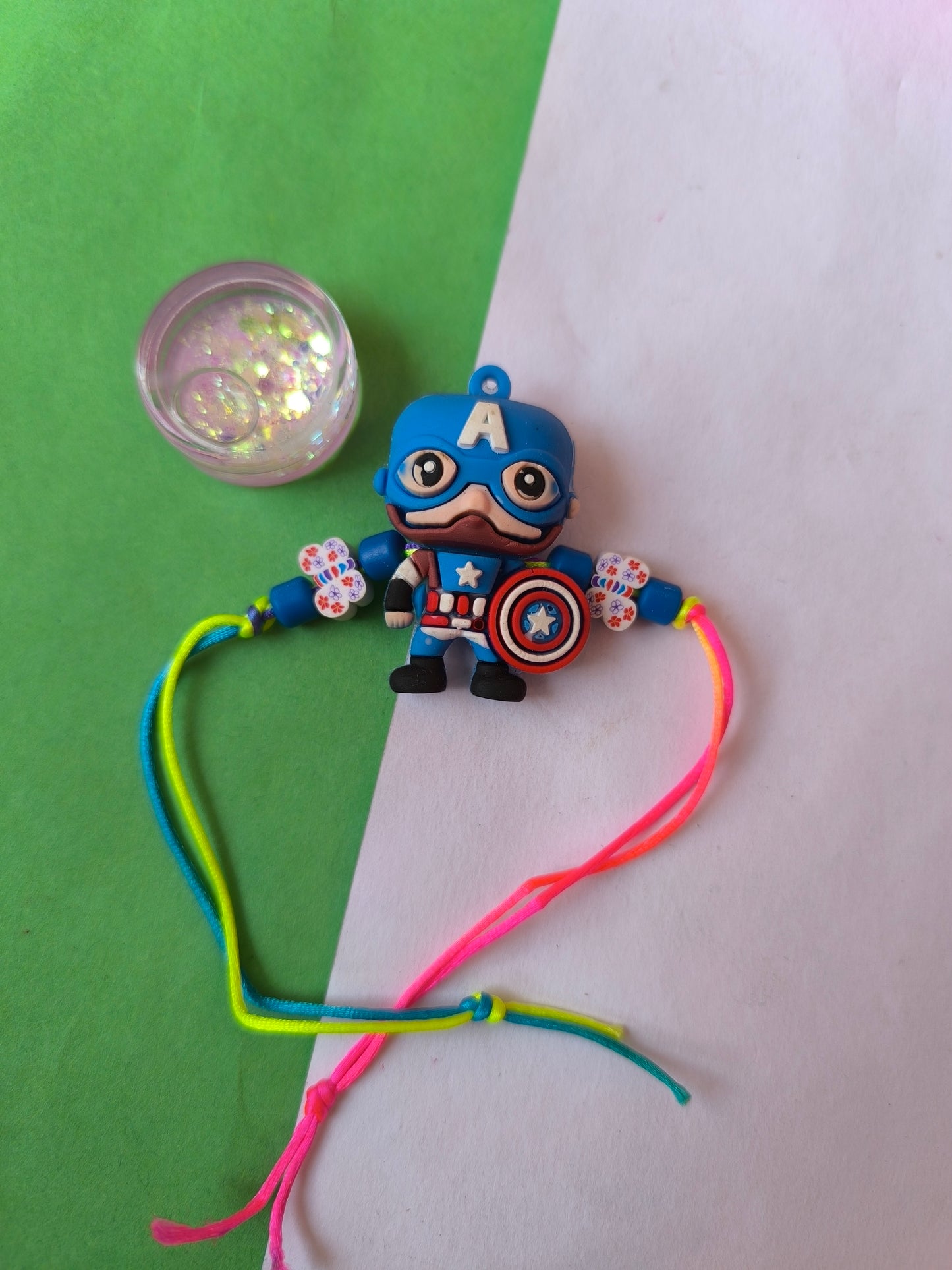 Captain america with thread