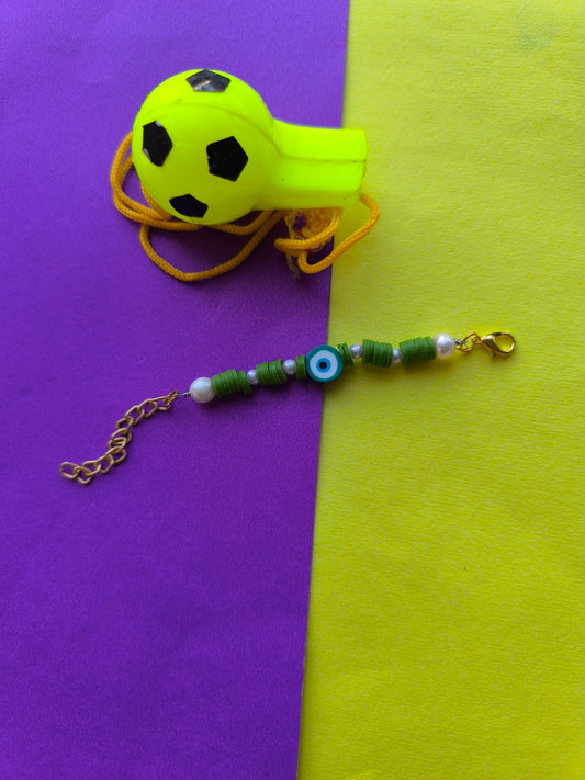 COLOUFUL BEADS WITH EVIL EYE