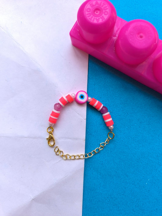 COLOUFUL BEADS WITH EVIL EYE