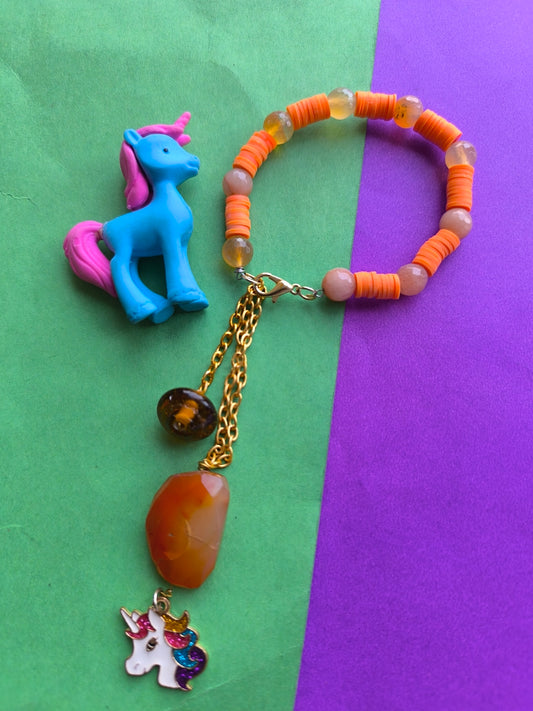 Carnelian beads bracelet