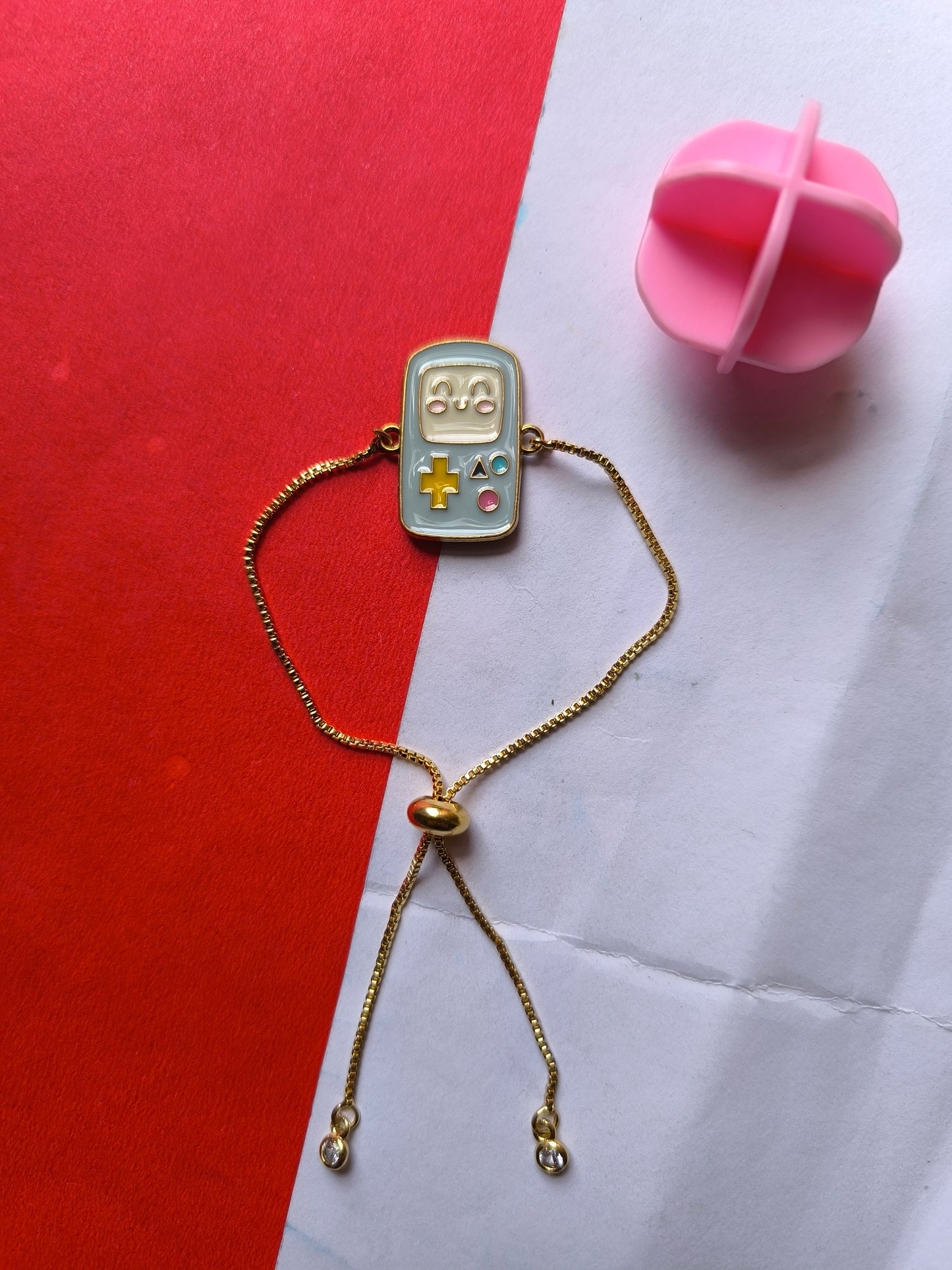 Phone charm with chain