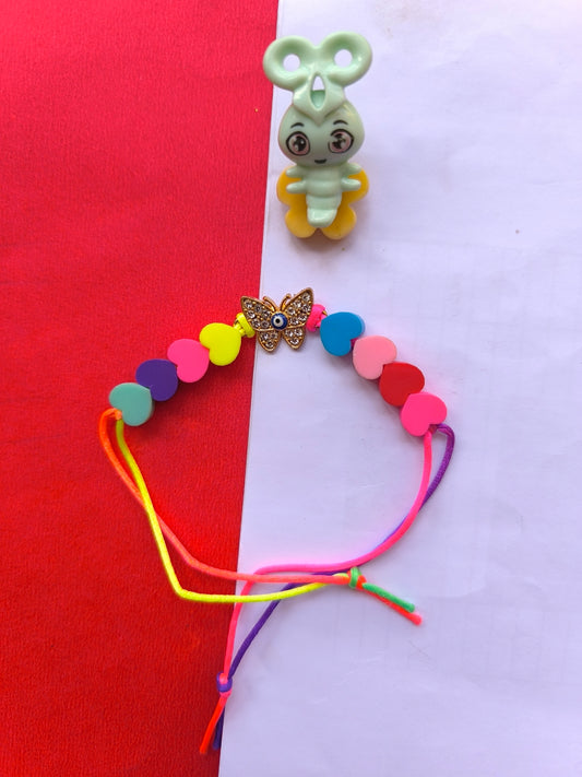 Butterfly charm and beads