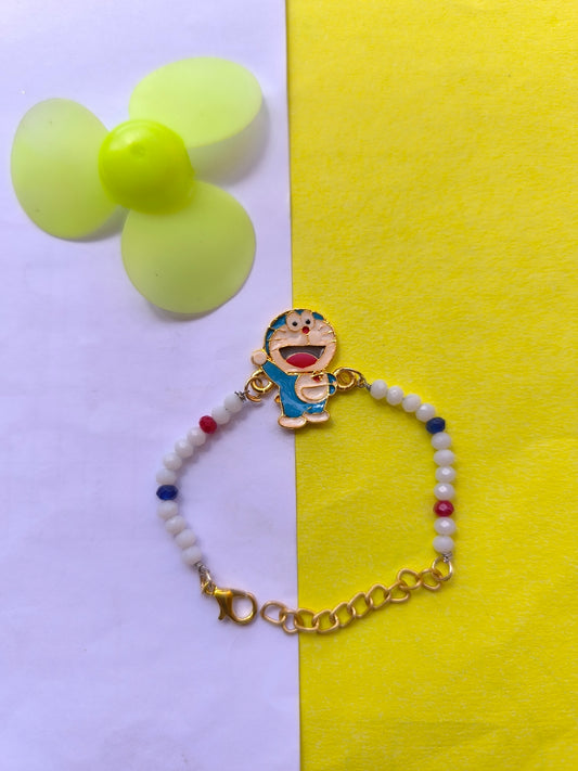 Doremon charm with beads