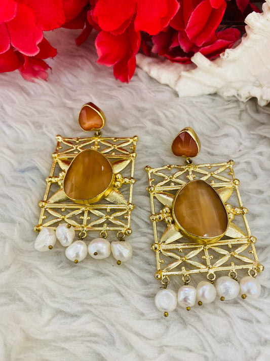 Apricot Candy Earrings