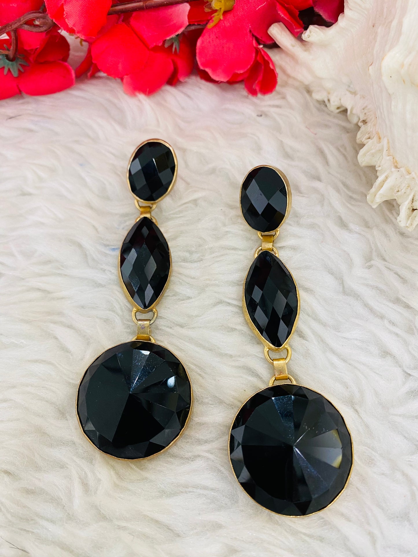 Black Beauty Earrings