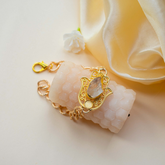 Crystal Hand of Luck Bracelet