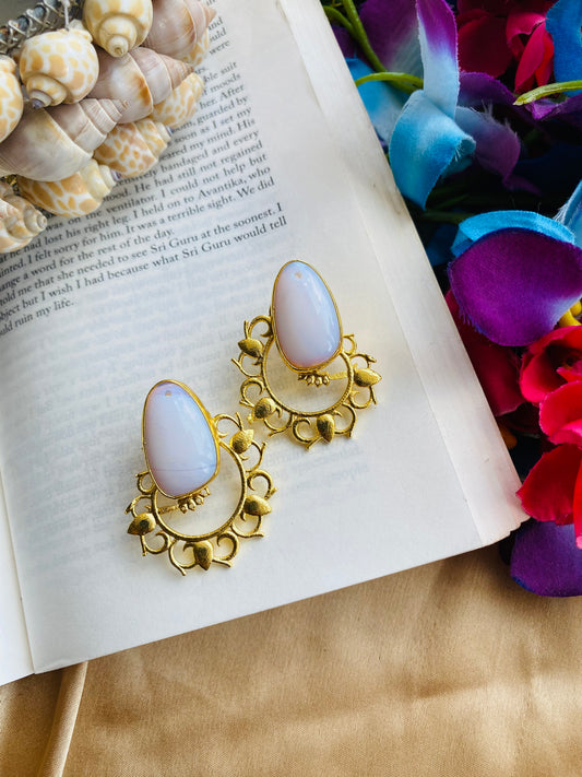 Floret Opal Earring