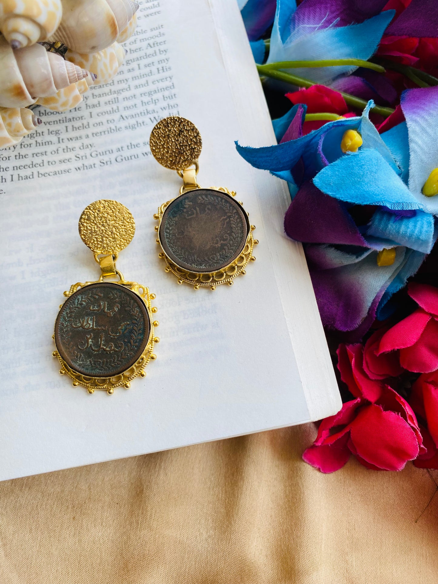 Mughal Coin Earrings