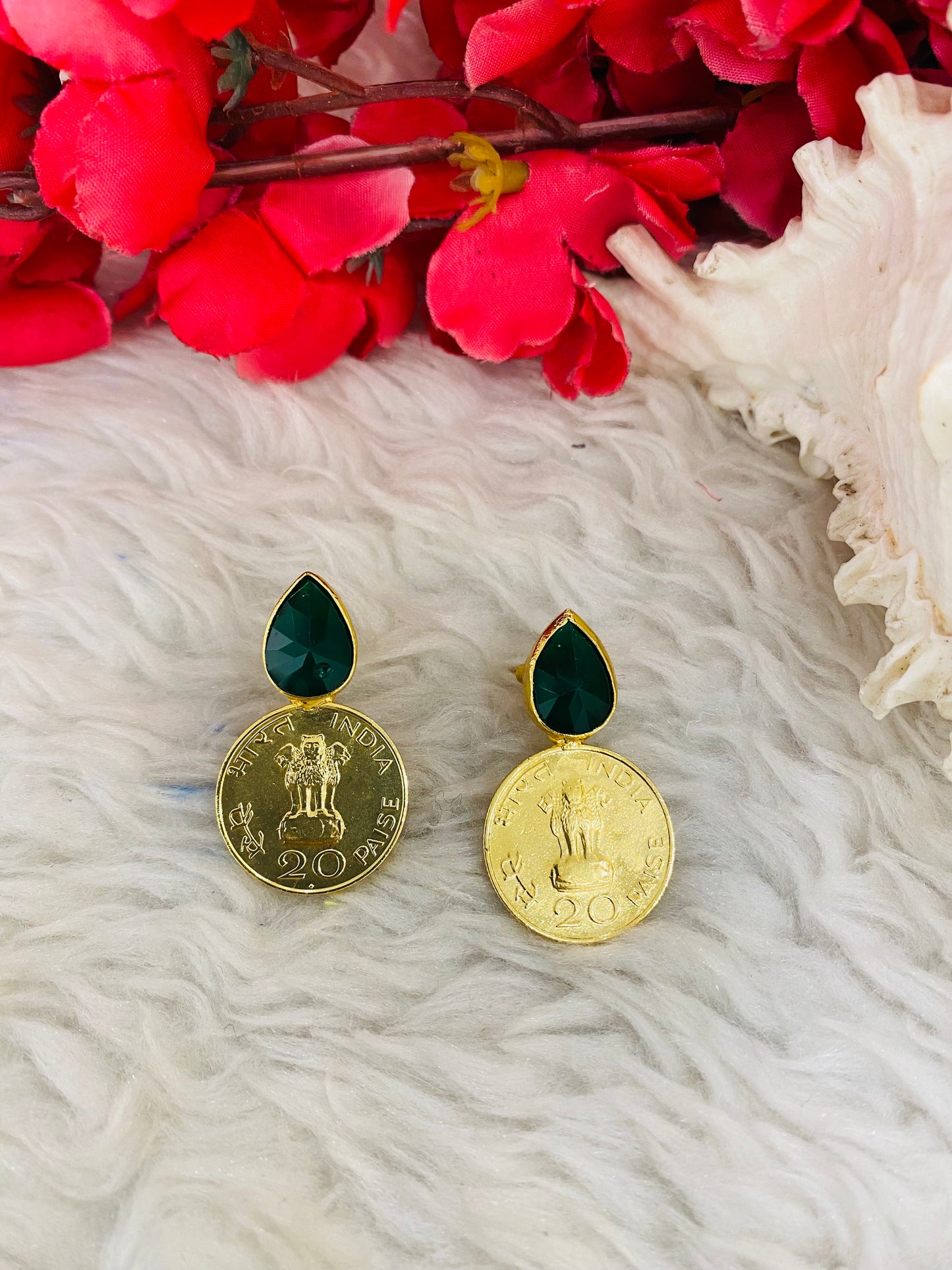 Coin Earrings