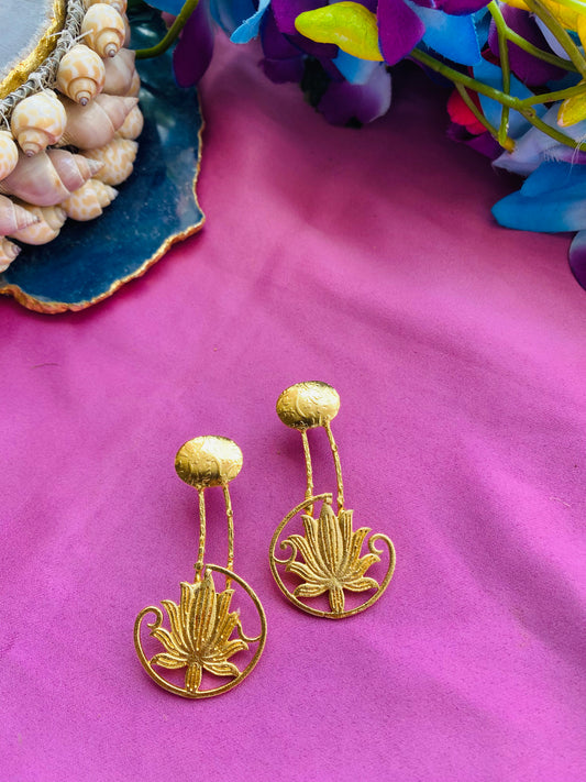 Lotus Bloom Earrings