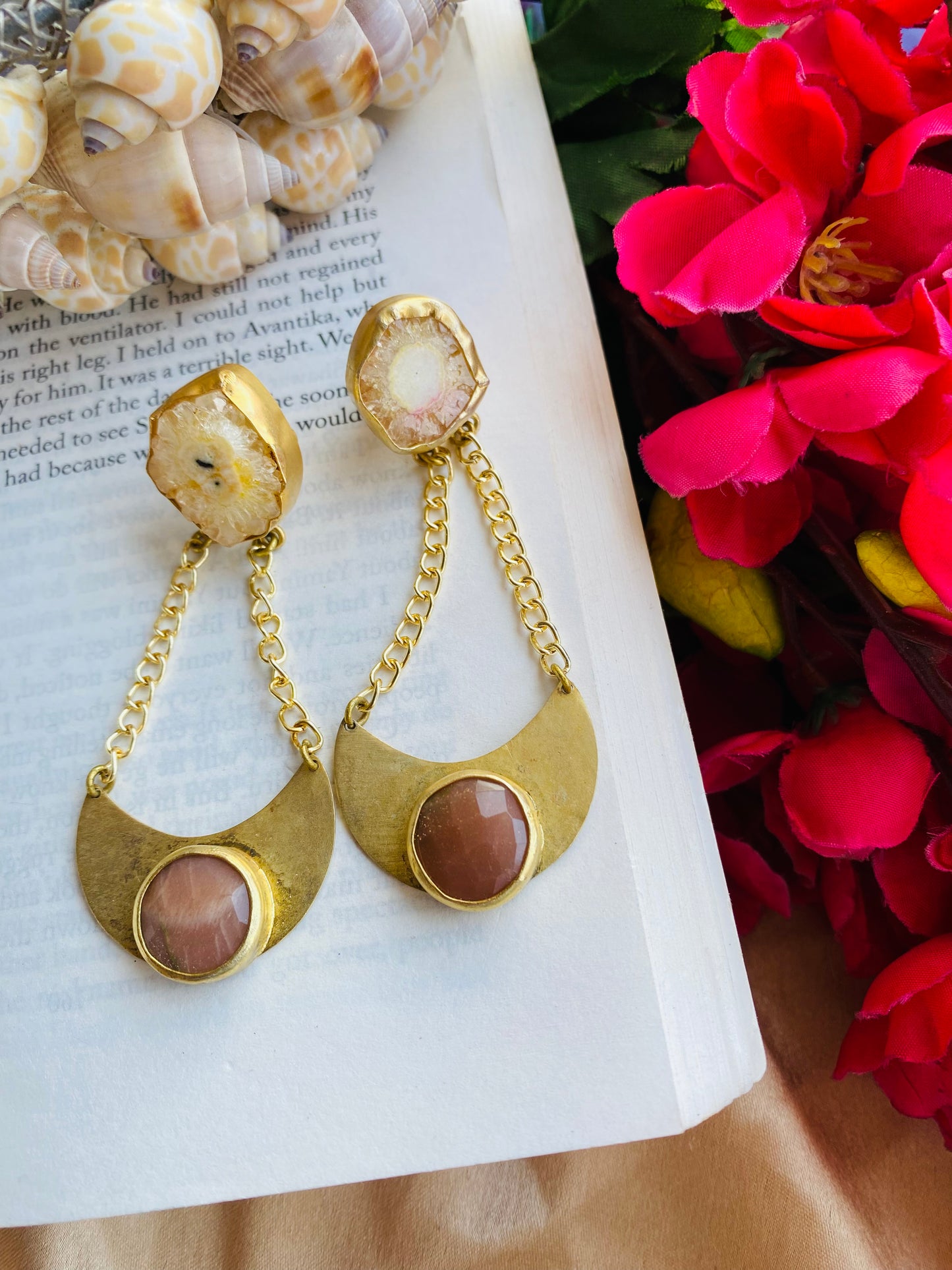 Carnelian Hanging Earring