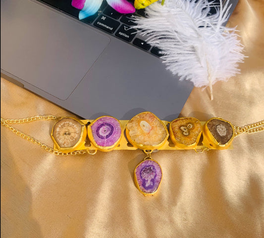 Sunshine Agate Choker