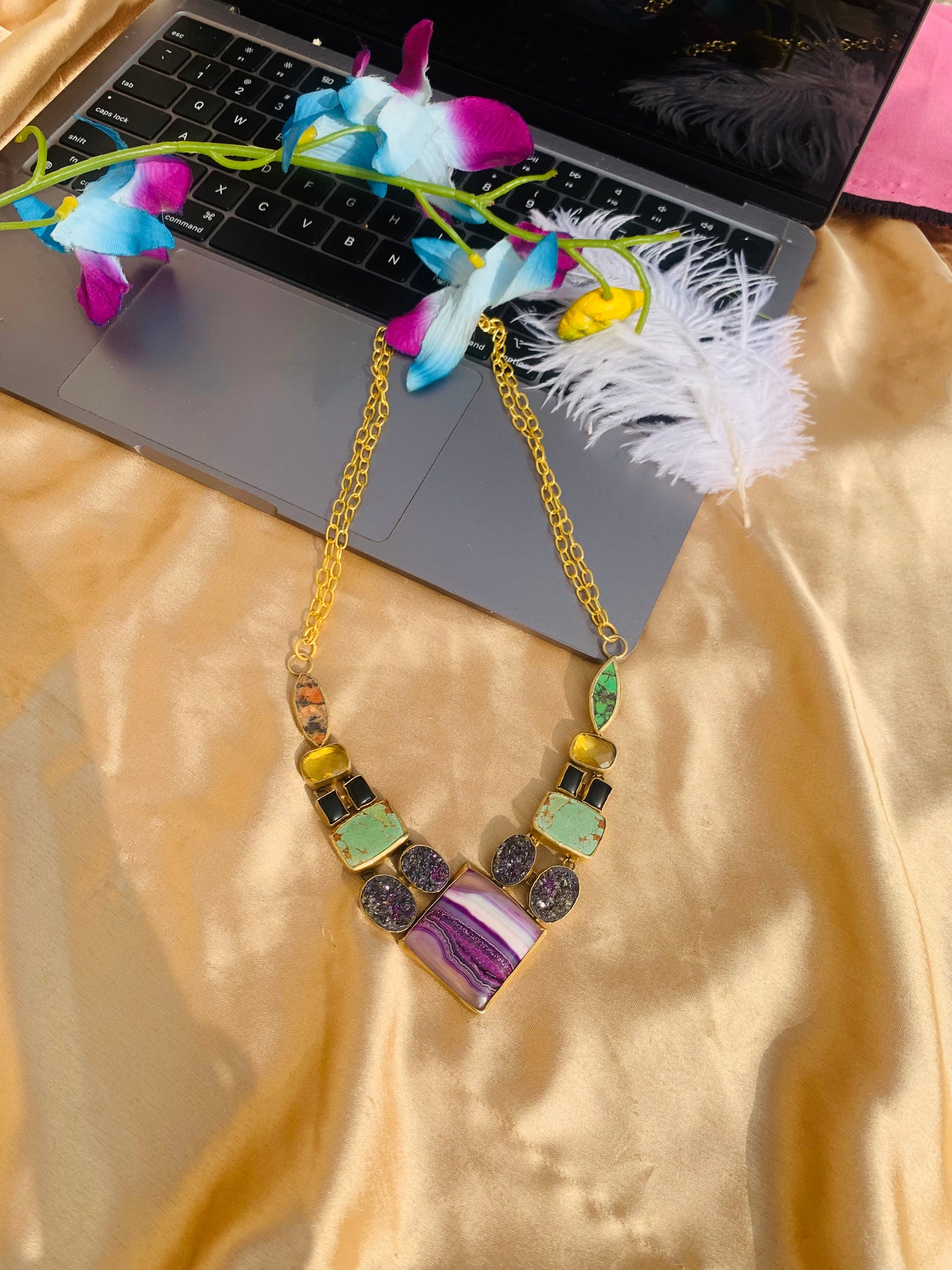 Colours Of Rainbow Necklace