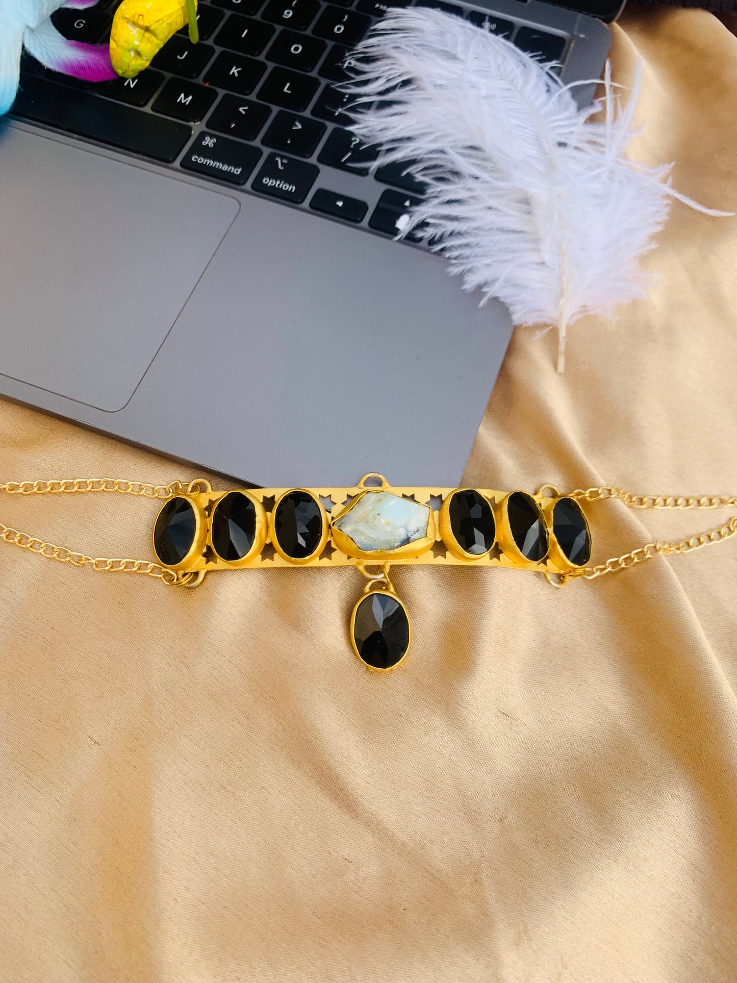 Touch Of Fluorite Choker