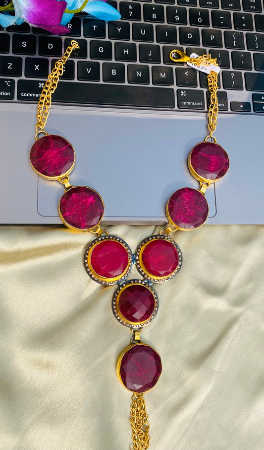 Pink Ropada Necklace