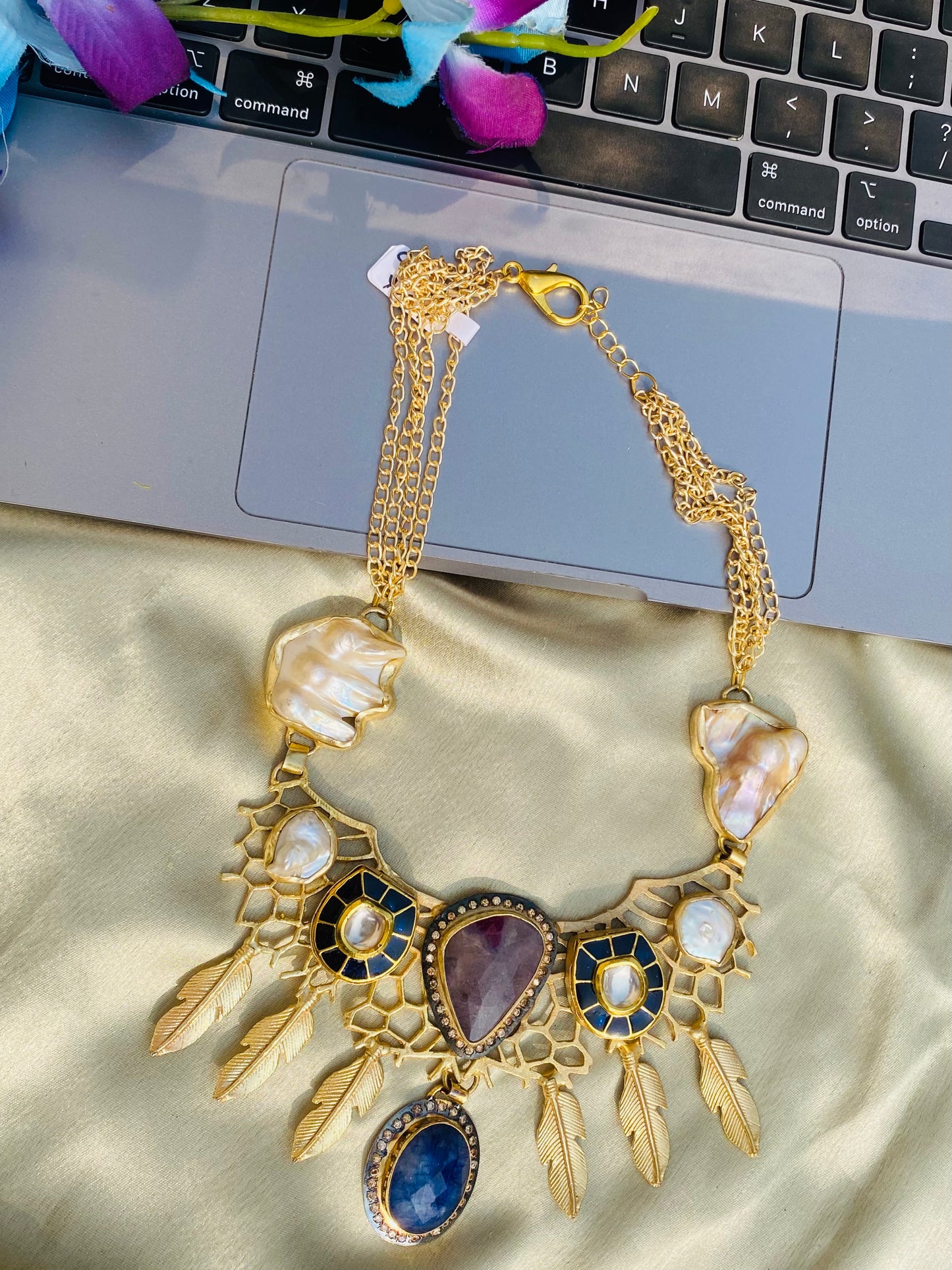Look At Me Sapphire Necklace