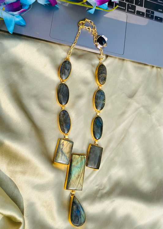 Shapes of Labradorite Necklace