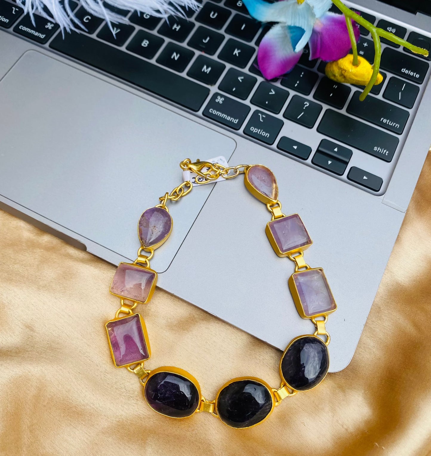 Shades Of Amethyst Choker