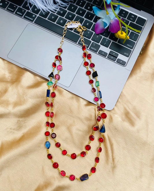 Christmas Ready Beads Necklace