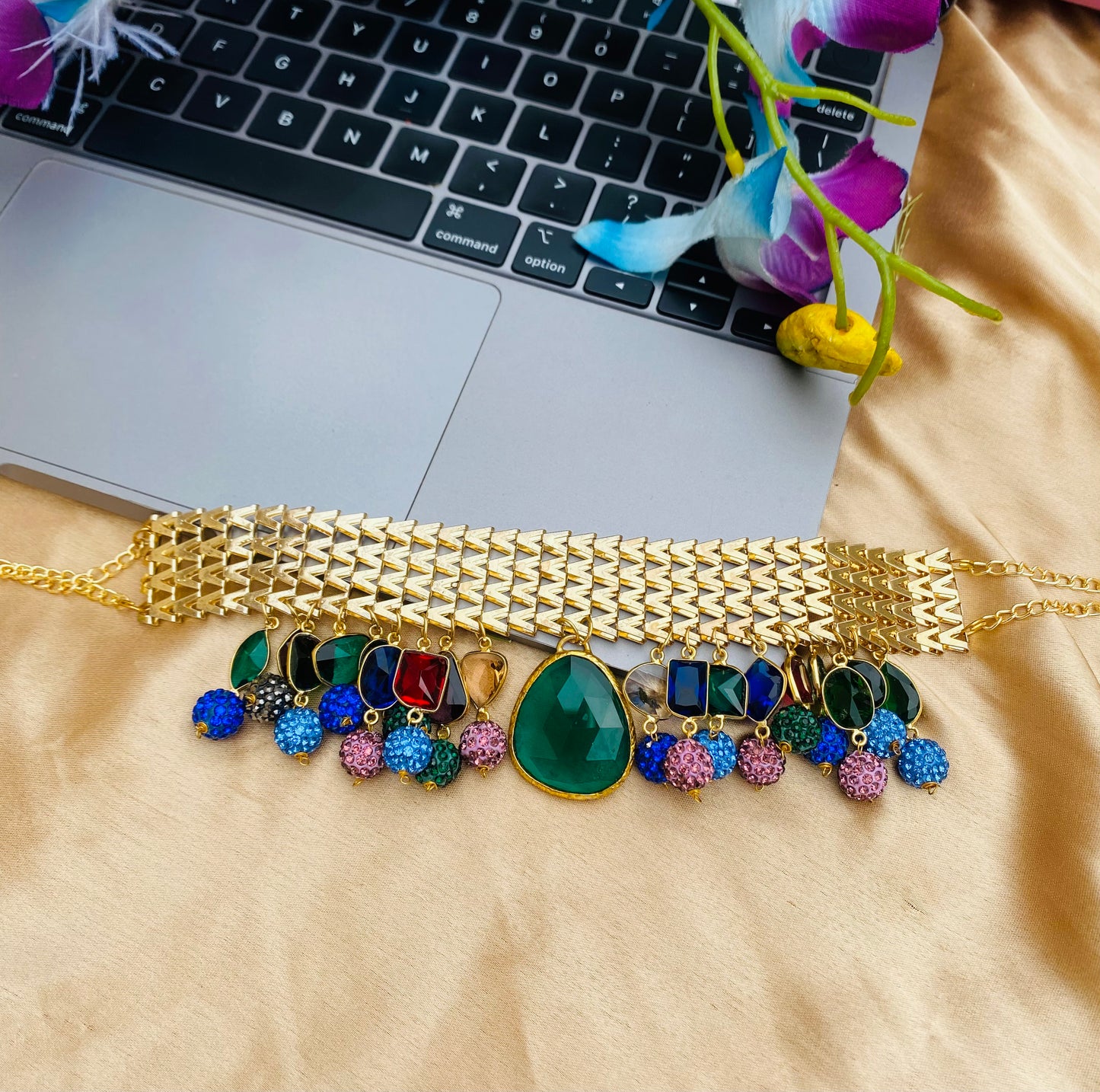 Fall of Beads Choker