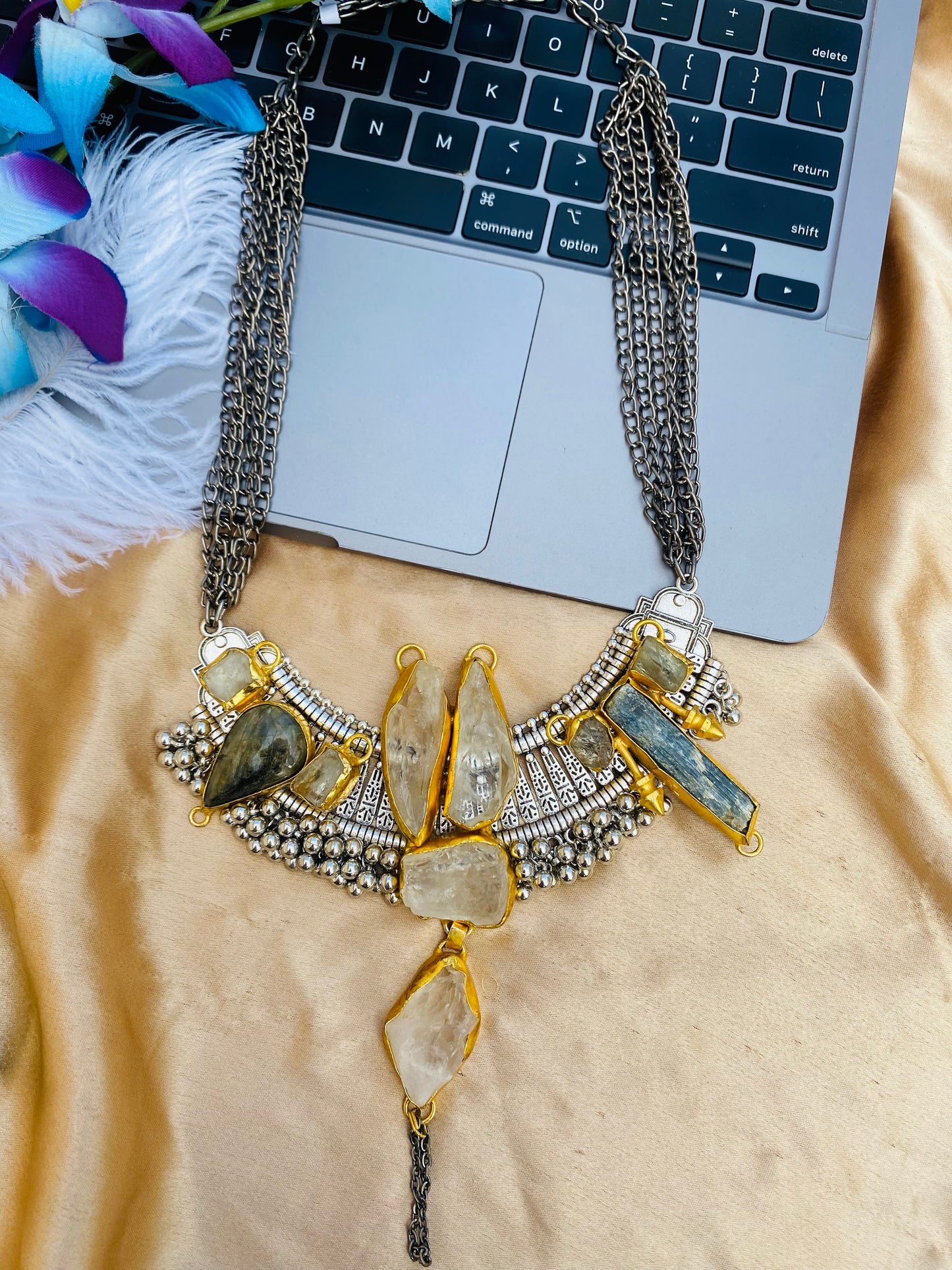 Crystal Drama Necklace