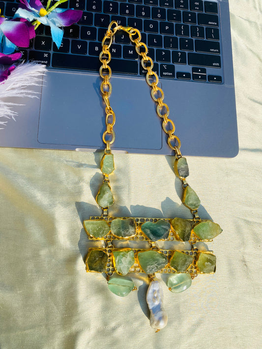 Trails Of Fluorite Necklace