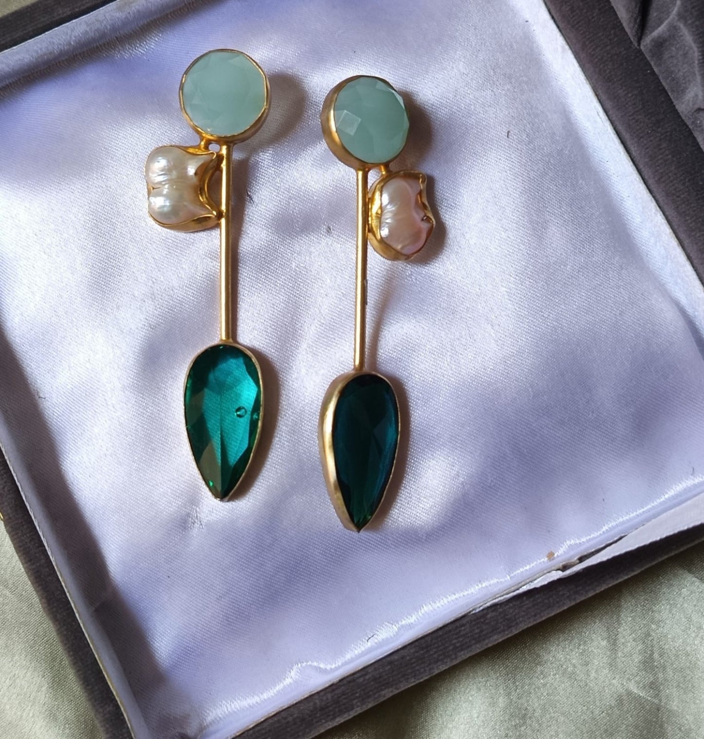 Green Lush Earrings