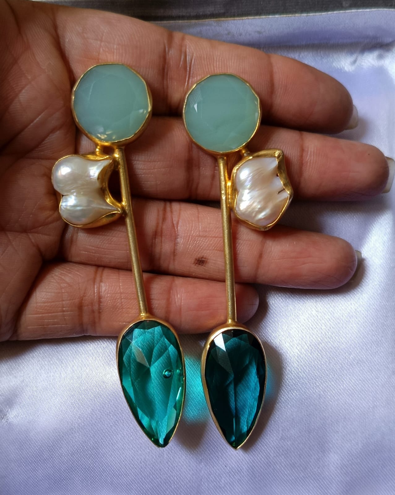 Green Lush Earrings