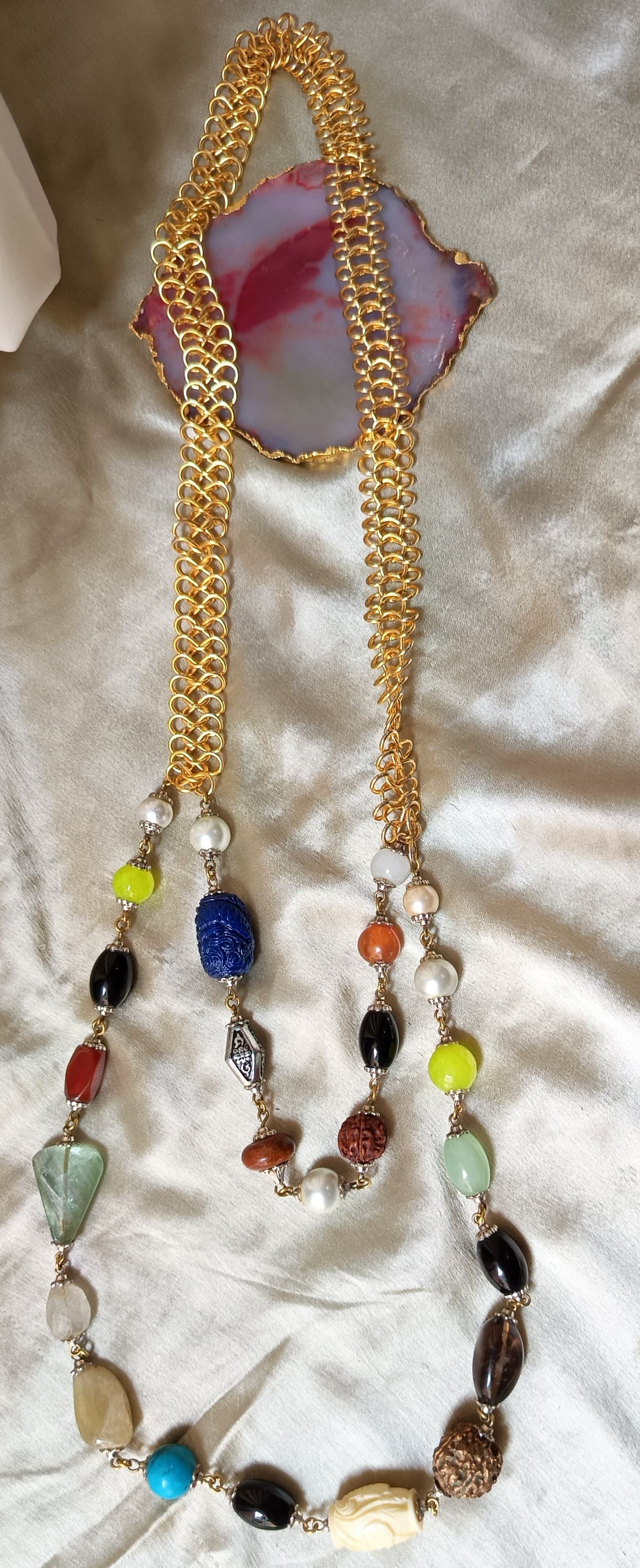 Colour Me Up Beaded Necklace