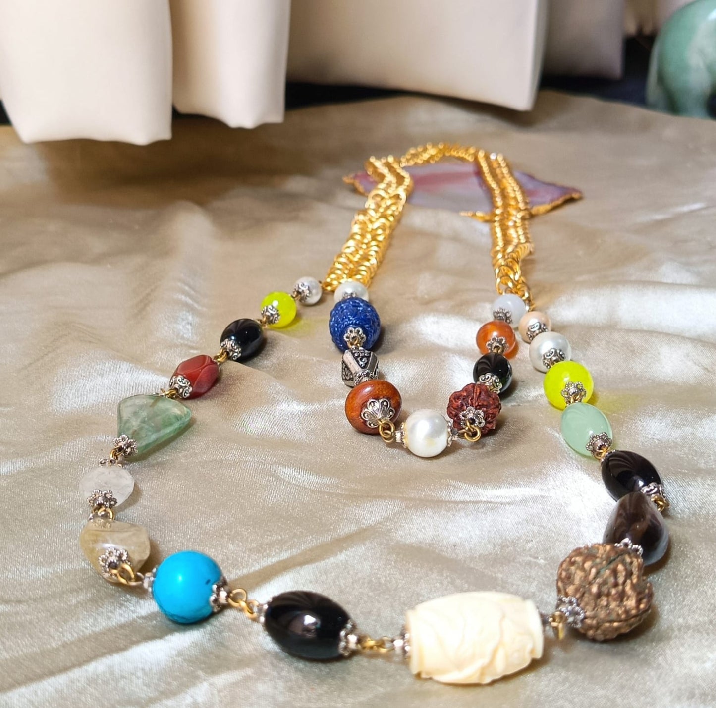 Colour Me Up Beaded Necklace