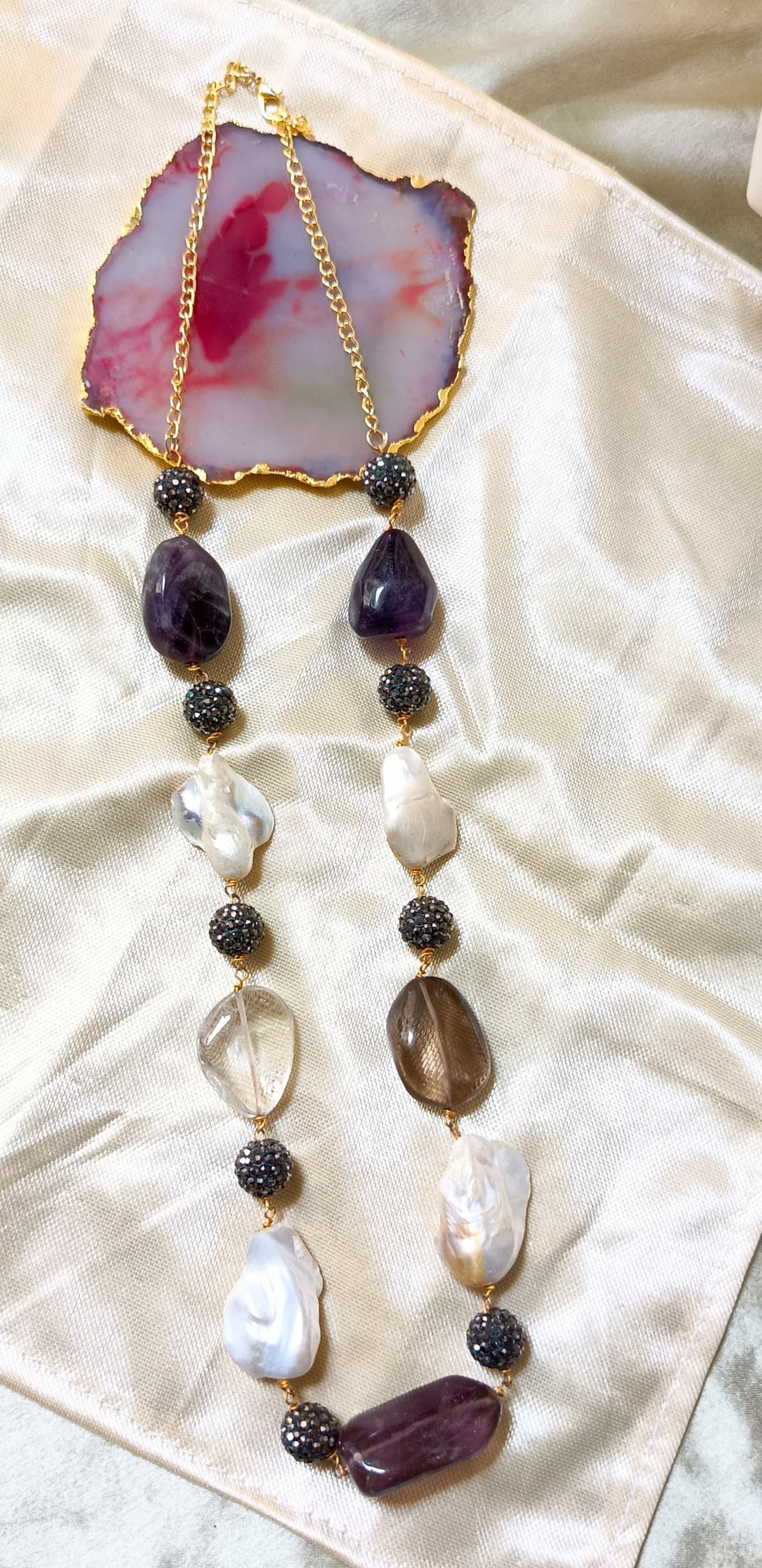 Stones Of Fortune Beaded Necklace