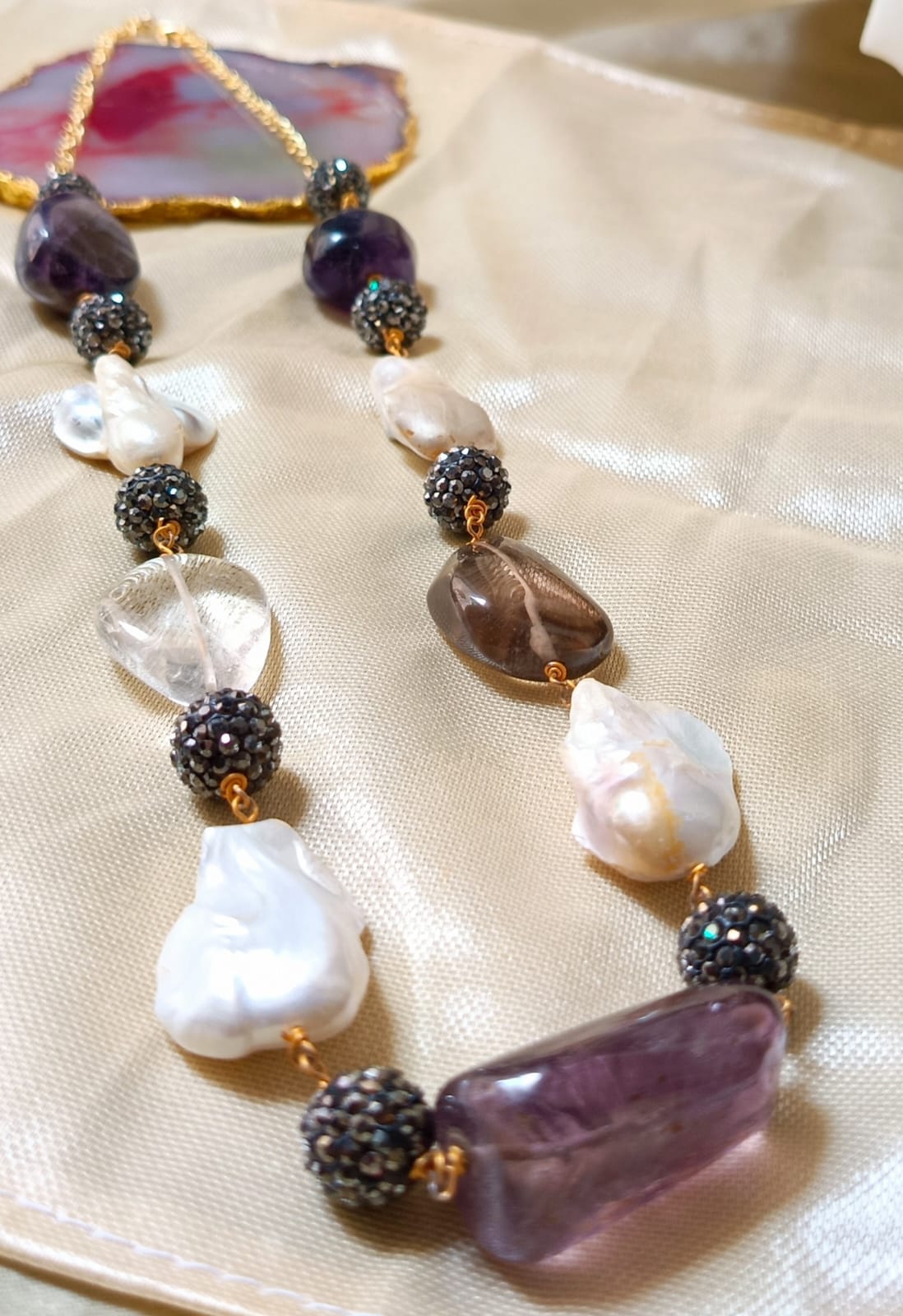 Stones Of Fortune Beaded Necklace