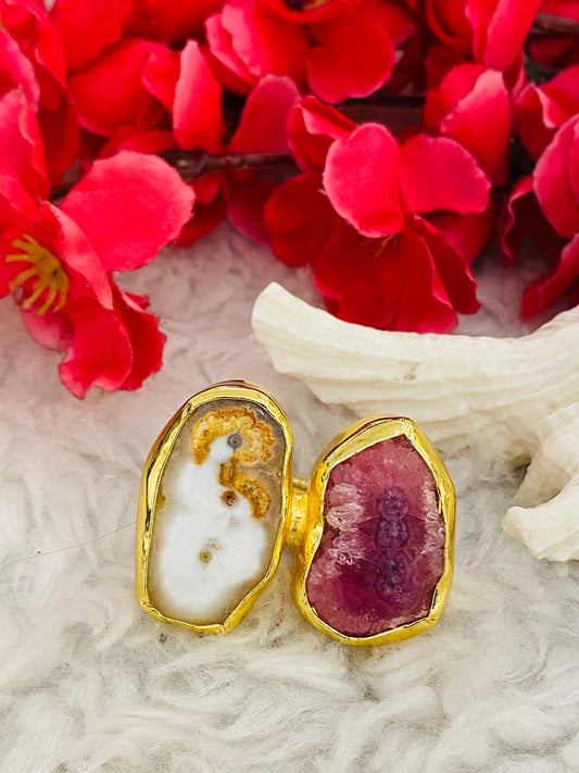 Agate Candy Ring