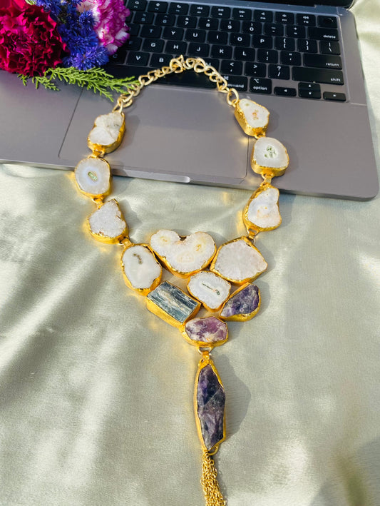 Dose Of Rough Stones Necklace