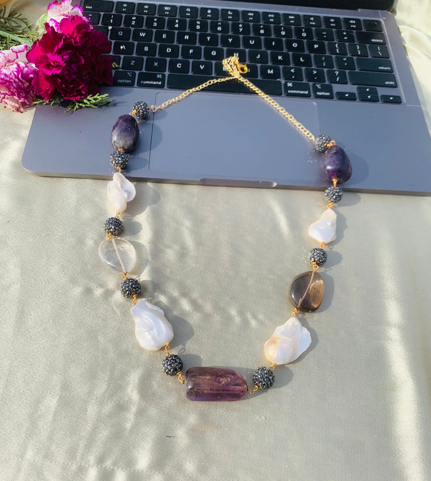 Stones Of Fortune Beaded Necklace