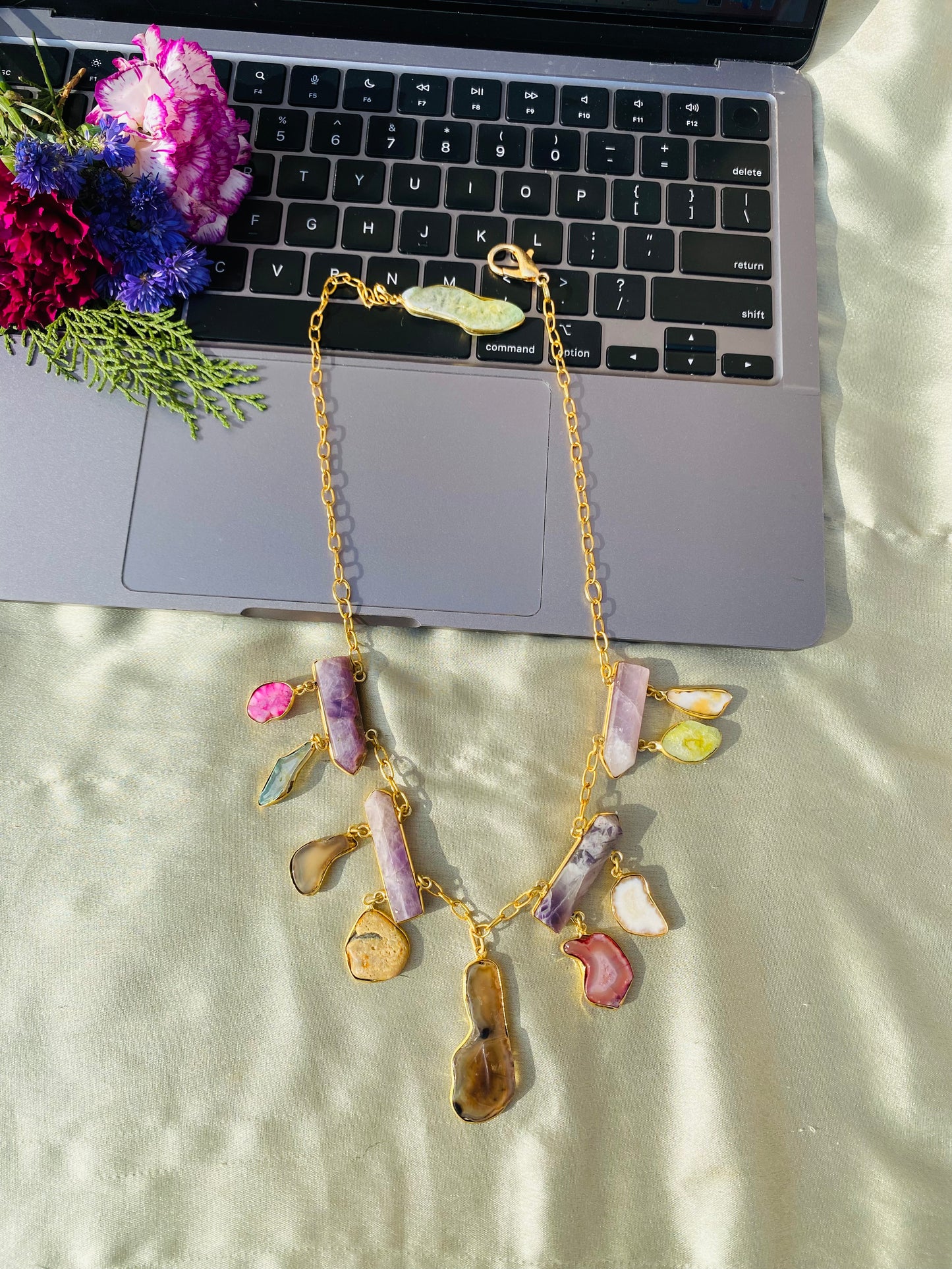 Fall From Pencil Necklace