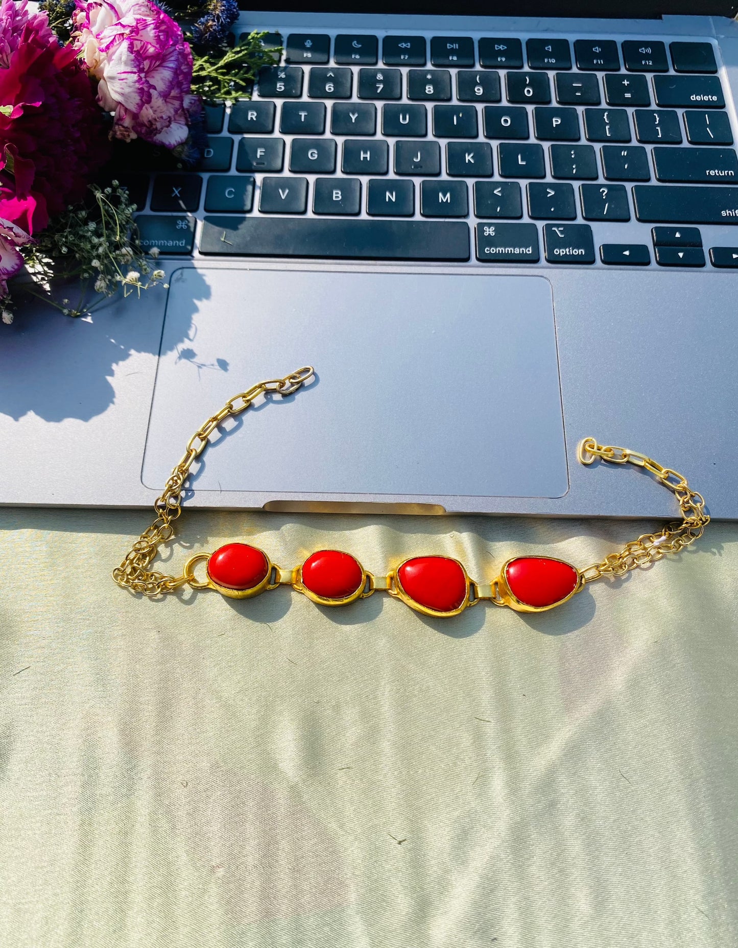 Red Coral Choker