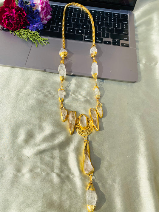 Crystal Lace Necklace