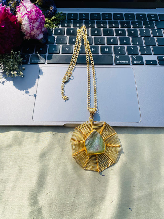 Rays Of Fluorite Pendant