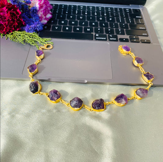 Amethyst Rough Necklace