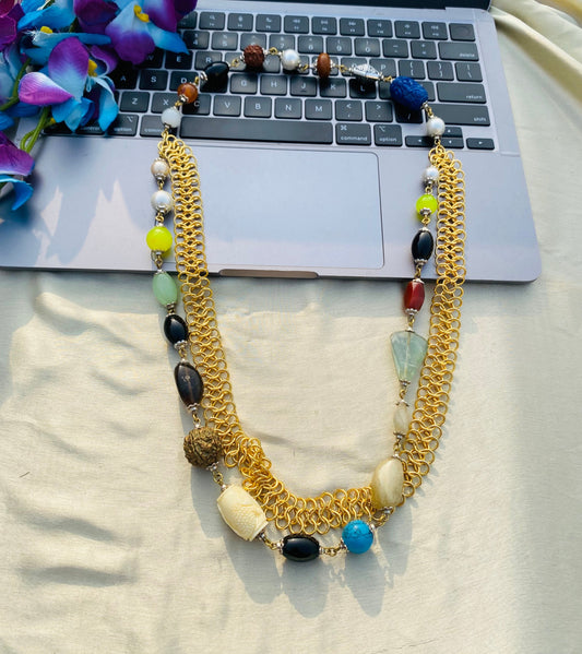 Colour Me Up Beaded Necklace
