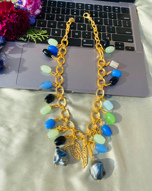 Shades Of Blue Necklace