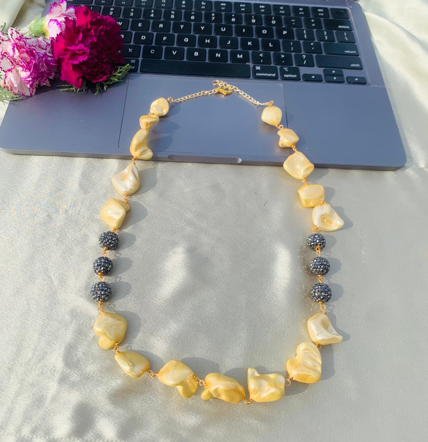 Cloud Of Pearl Necklace