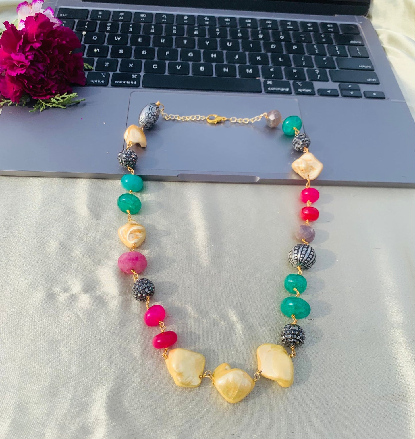 Joyful Colours Beads Necklace