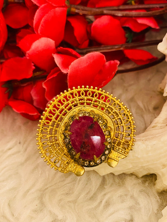 Ropada Peacock Wing Ring