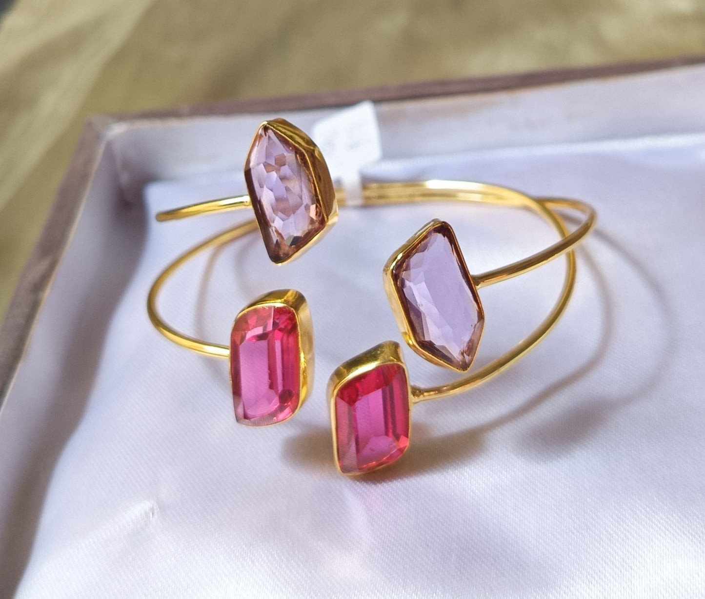 Pink Shades Glass Handcuff