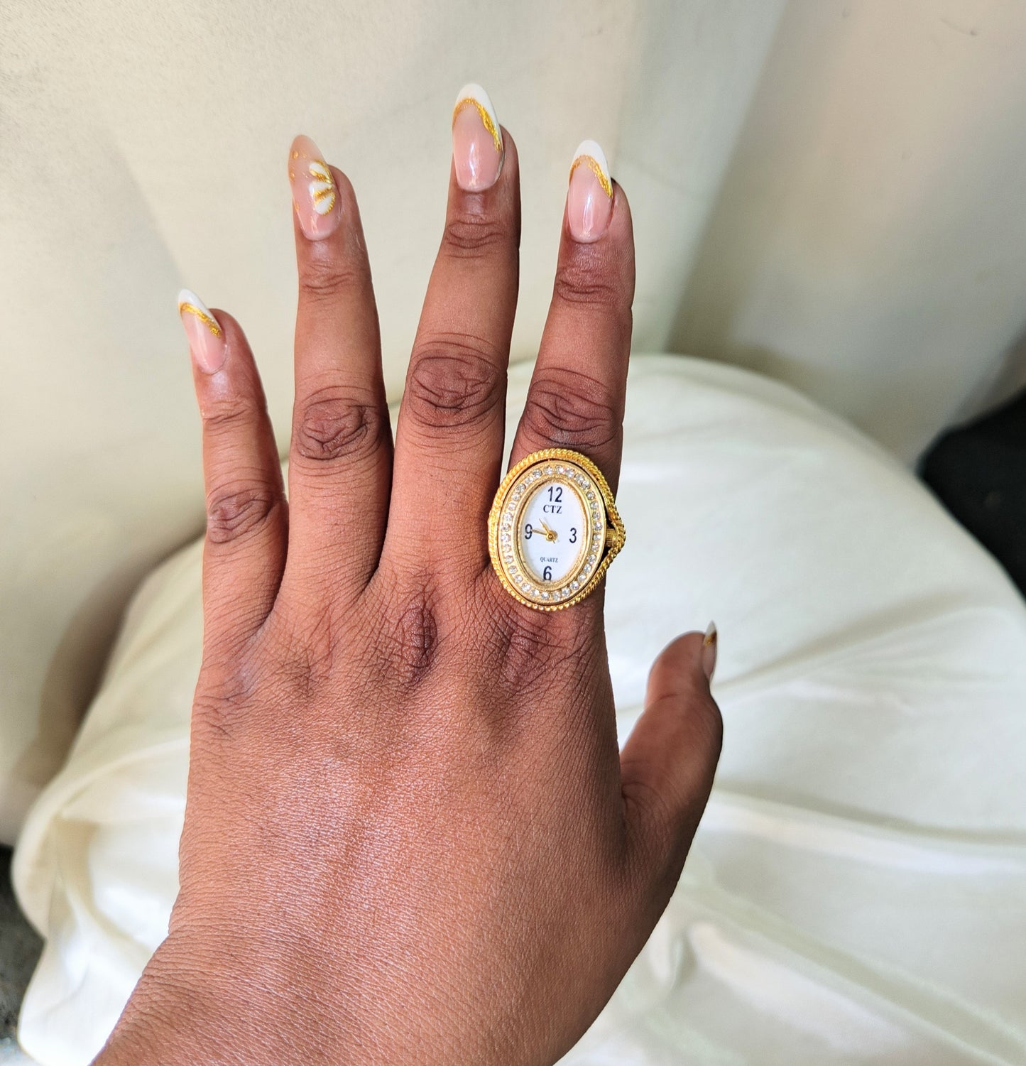 Chic Mini Dial Watch Ring